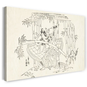 Leinwandbild Ippitsusai Bunchō - Darsteller