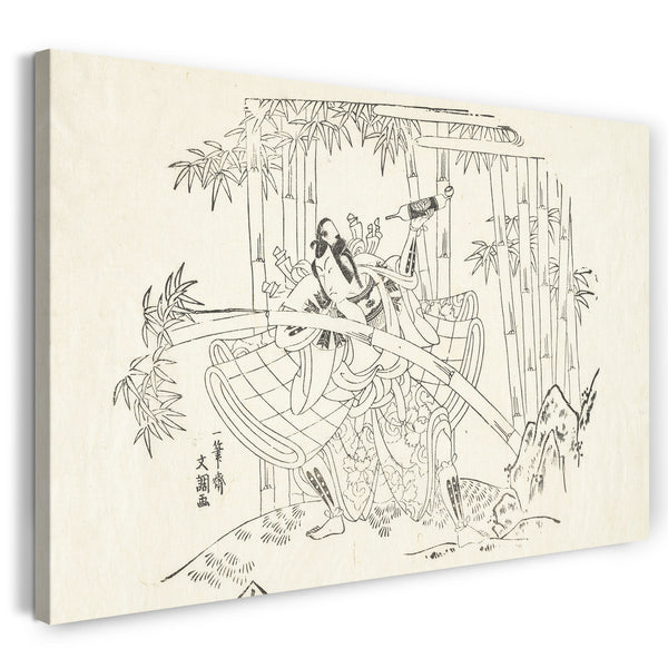 Leinwandbild Ippitsusai Bunchō - Darsteller