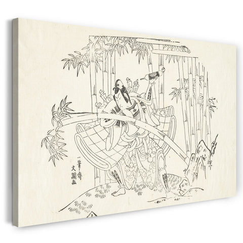 Leinwandbild Ippitsusai Bunchō - Darsteller