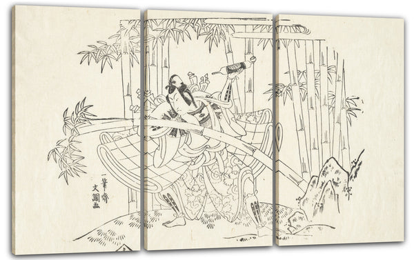 Leinwandbild Ippitsusai Bunchō - Darsteller