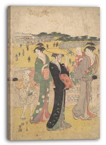 Leinwandbild Chōbunsai Eishi - Motiv aus einem Druck