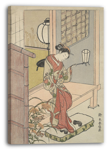 Leinwandbild Suzuki Harunobu - Motiv aus einem Druck