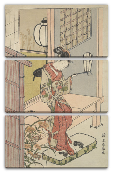Leinwandbild Suzuki Harunobu - Motiv aus einem Druck