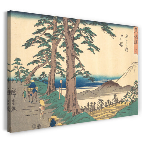 Leinwandbild Utagawa Hiroshige - Totsuka