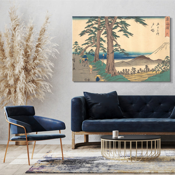Leinwandbild Utagawa Hiroshige - Totsuka