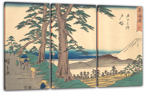 Leinwandbild Utagawa Hiroshige - Totsuka