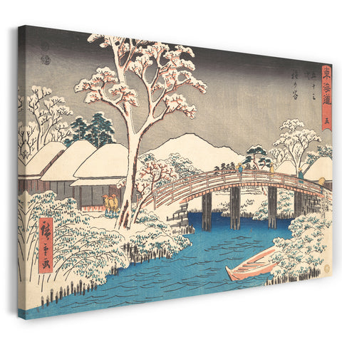 Leinwandbild Utagawa Hiroshige - Hodogaya