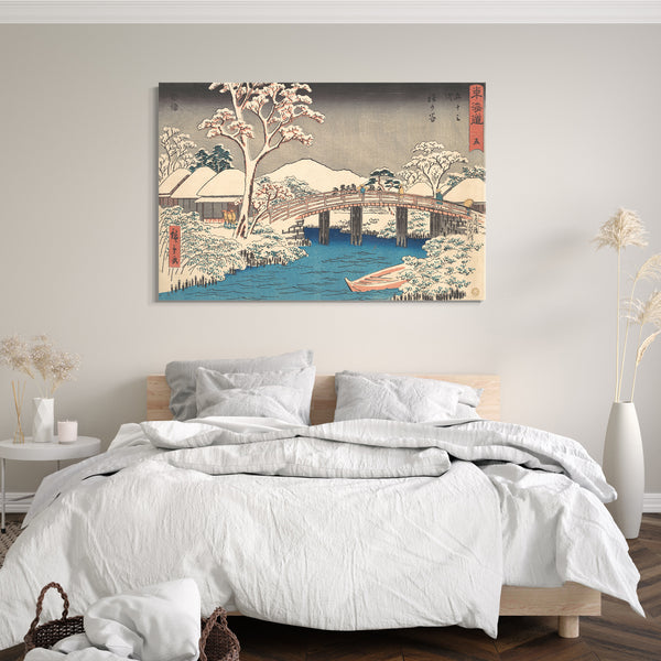 Leinwandbild Utagawa Hiroshige - Hodogaya