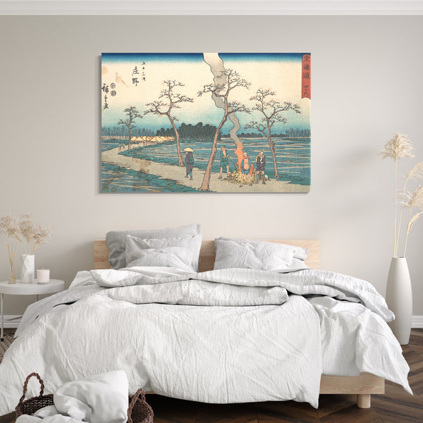 Leinwandbild Utagawa Hiroshige - Shono