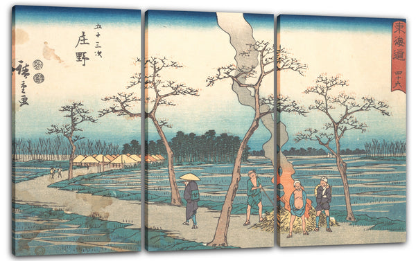 Leinwandbild Utagawa Hiroshige - Shono