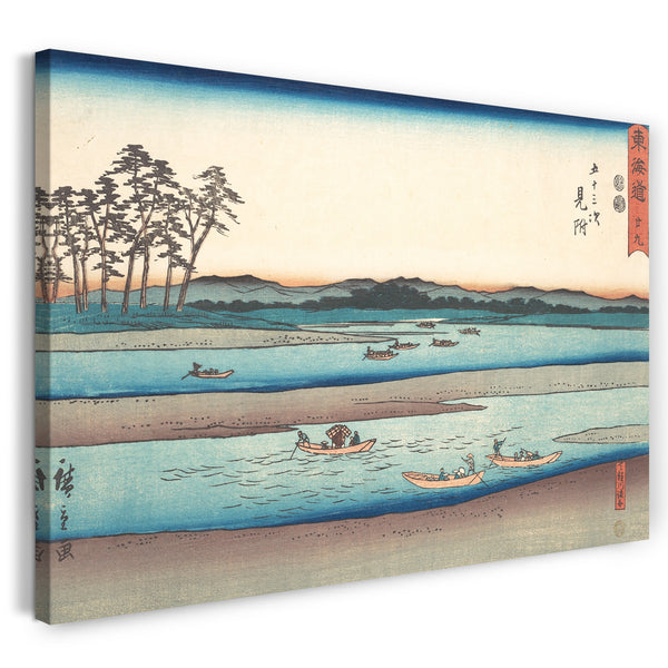 Leinwandbild Utagawa Hiroshige - Mitsuke
