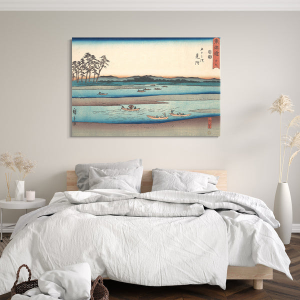 Leinwandbild Utagawa Hiroshige - Mitsuke