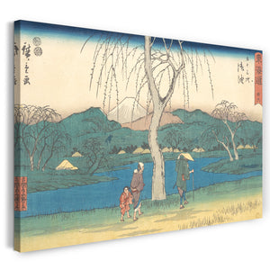 Leinwandbild Utagawa Hiroshige - Goyu