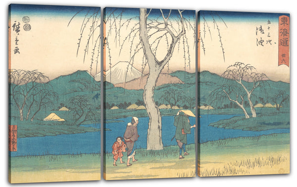Leinwandbild Utagawa Hiroshige - Goyu