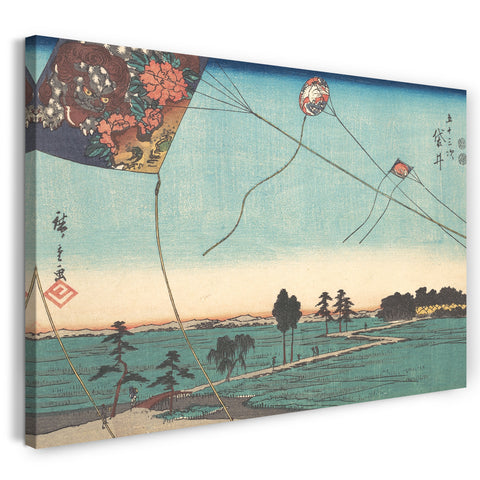 Leinwandbild Utagawa Hiroshige - Fukoroi