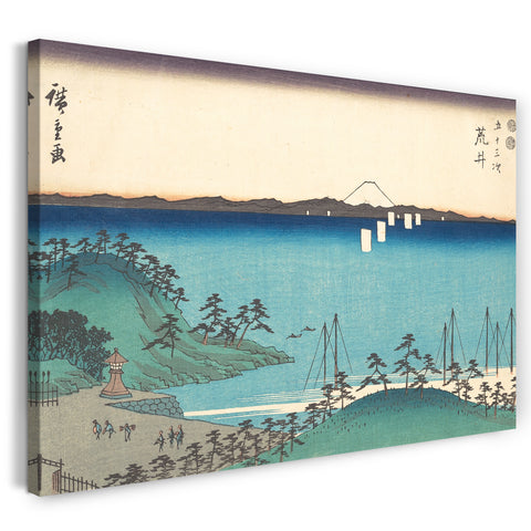 Leinwandbild Utagawa Hiroshige - Arai