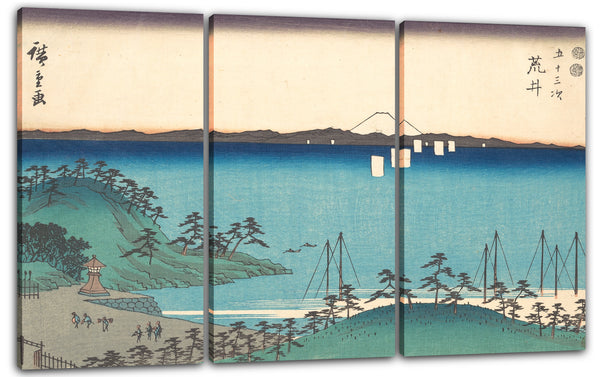 Leinwandbild Utagawa Hiroshige - Arai