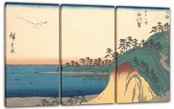 Leinwandbild Utagawa Hiroshige - Shirasuke