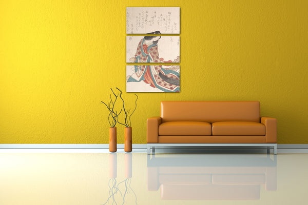 Leinwandbild Kubo Shunman - Junge Hofdame
