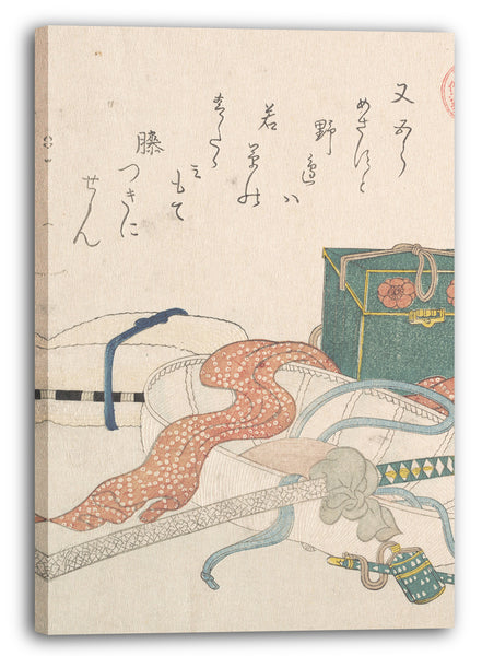 Leinwandbild Kubo Shunman - Outfit für die Reise