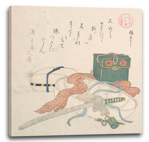 Leinwandbild Kubo Shunman - Outfit für die Reise