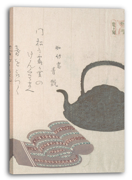 Leinwandbild Sunayama Gosei - Kessel und Schärpe