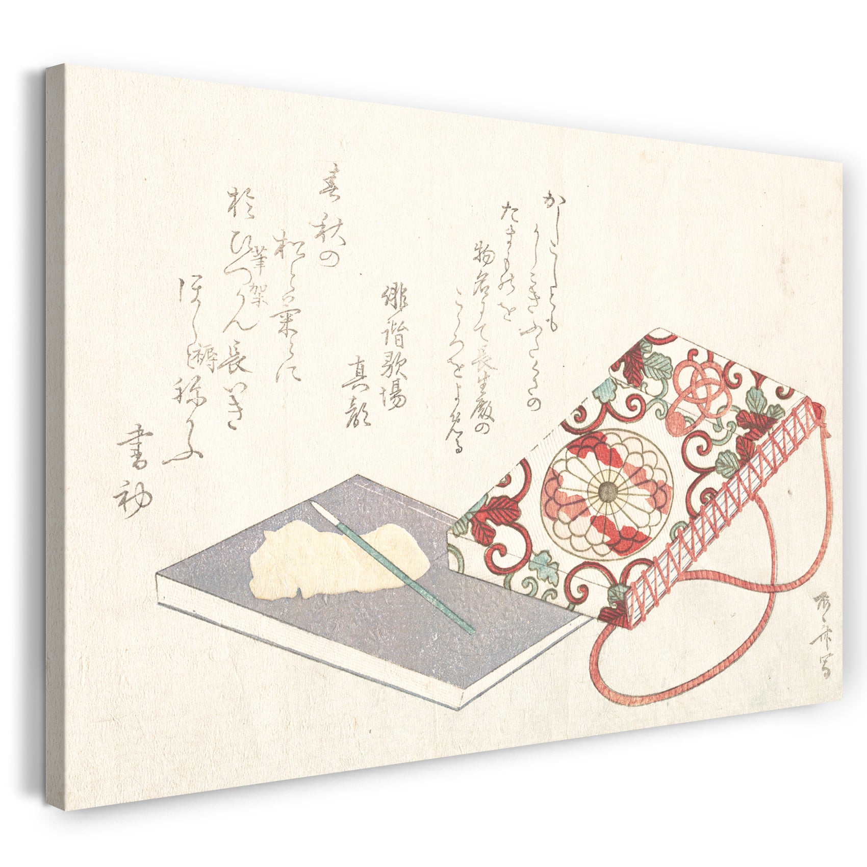 Leinwandbild Ryūryūkyo Shinsai - Bücher