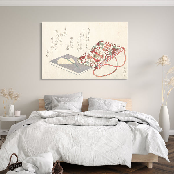 Leinwandbild Ryūryūkyo Shinsai - Bücher