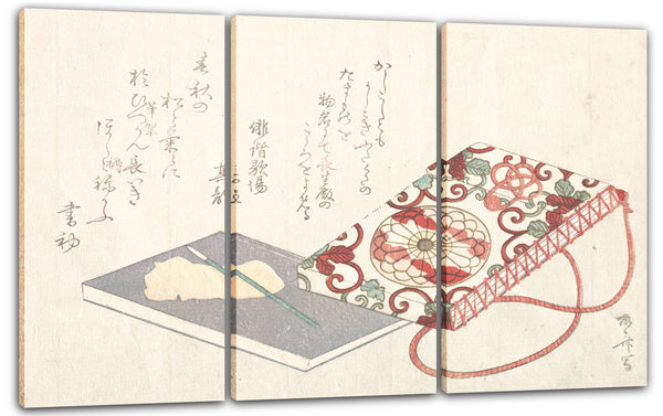 Leinwandbild Ryūryūkyo Shinsai - Bücher