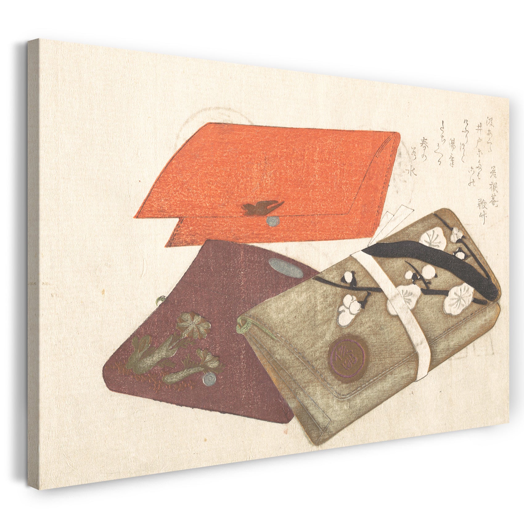 Leinwandbild Kubo Shunman - Taschenbücher