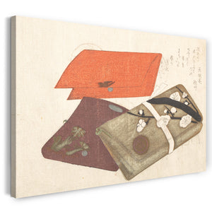 Leinwandbild Kubo Shunman - Taschenbücher