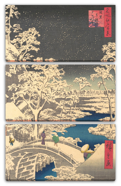 Leinwandbild Utagawa Hiroshige - Ochanomizu