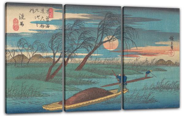 Leinwandbild Utagawa Hiroshige - Senba Station