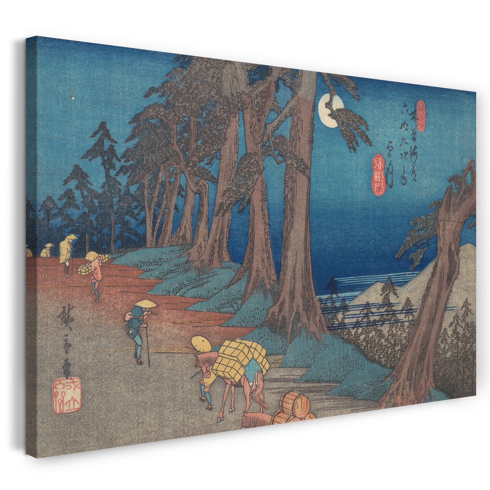 Leinwandbild Utagawa Hiroshige - Mochizuki