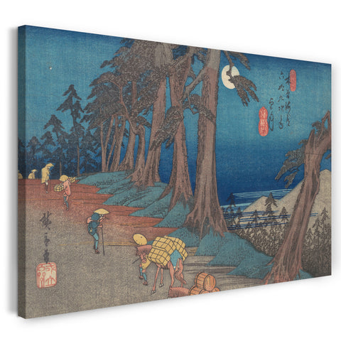 Leinwandbild Utagawa Hiroshige - Mochizuki
