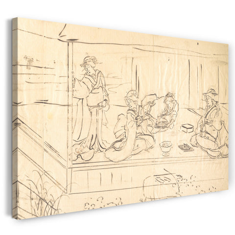 Leinwandbild Utagawa Kunisada - Motiv aus einem Druck