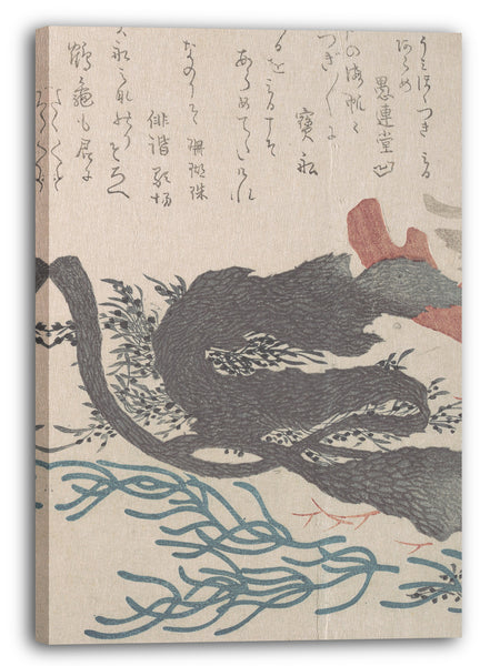 Leinwandbild Kubo Shunman - Verschiedene Algen
