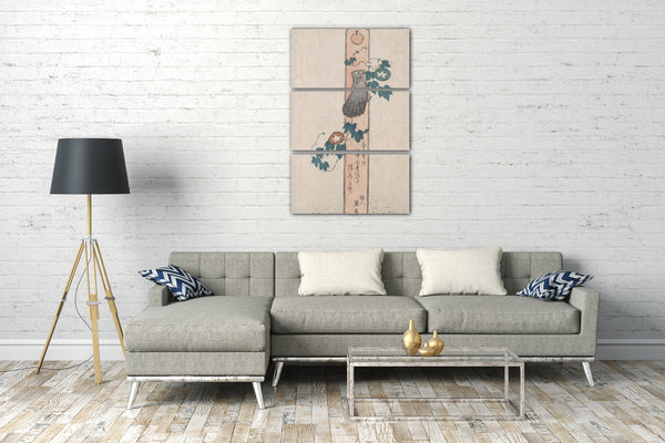 Leinwandbild Nicht identifizierter Künstler - Säulen-Print