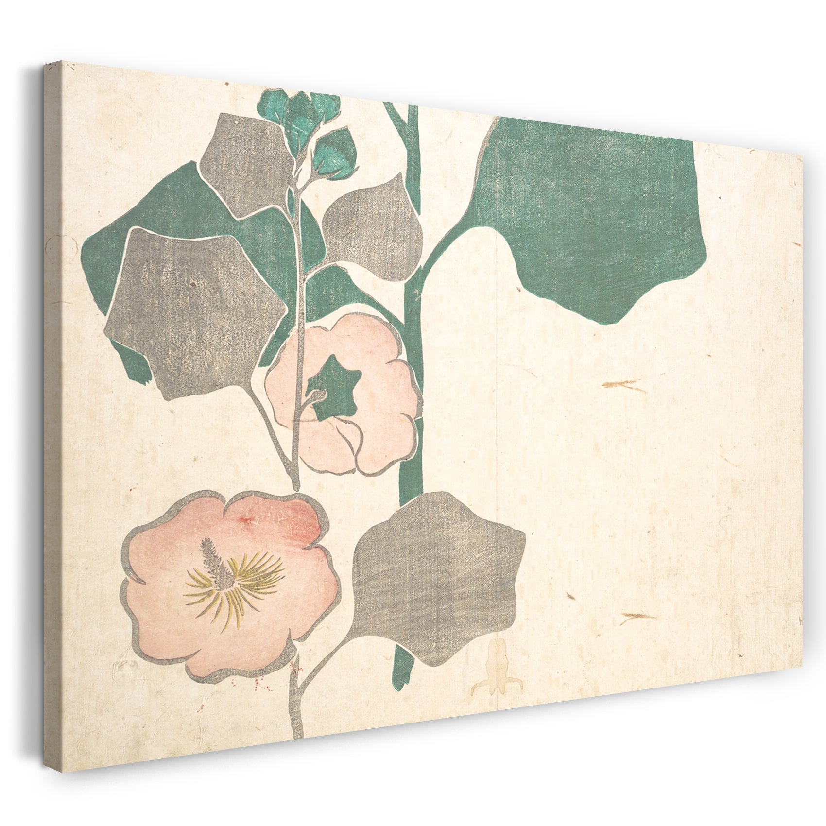 Leinwandbild Ogata Kōrin - Design von Blumen