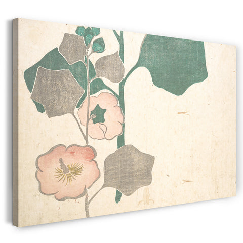 Leinwandbild Ogata Kōrin - Design von Blumen