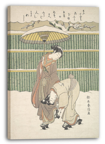 Leinwandbild Suzuki Harunobu - Ohne Titel