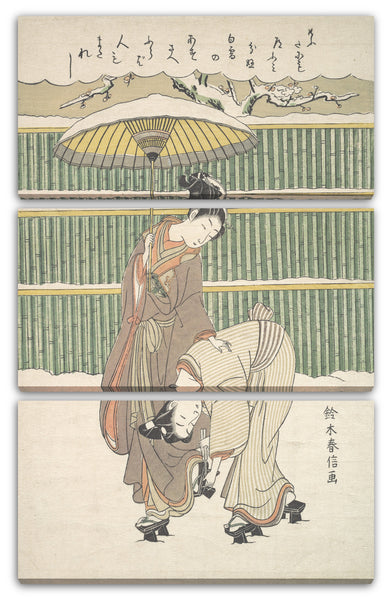 Leinwandbild Suzuki Harunobu - Ohne Titel