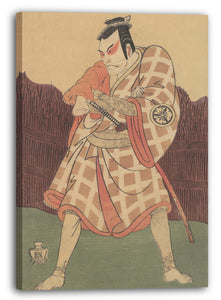 Leinwandbild Katsukawa Shunshō - Der dritte Matsumoto Koshiro in der Rolle des Matsuomaru in "Sugawara"