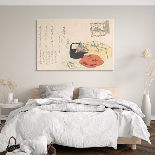 Leinwandbild Nicht identifizierter Künstler - Stillleben; Design von Yogoyomi; Bildkalender