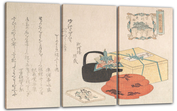 Leinwandbild Nicht identifizierter Künstler - Stillleben; Design von Yogoyomi; Bildkalender