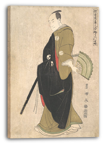 Leinwandbild Utagawa Toyokuni I - Der Schauspieler Sawamura Sōjūrō 3. (Kinokuniya)