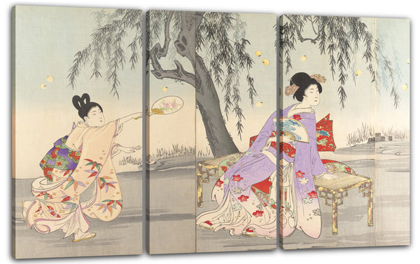 Leinwandbild Yōshū - Chiyoda Castle (Frauenalbum)