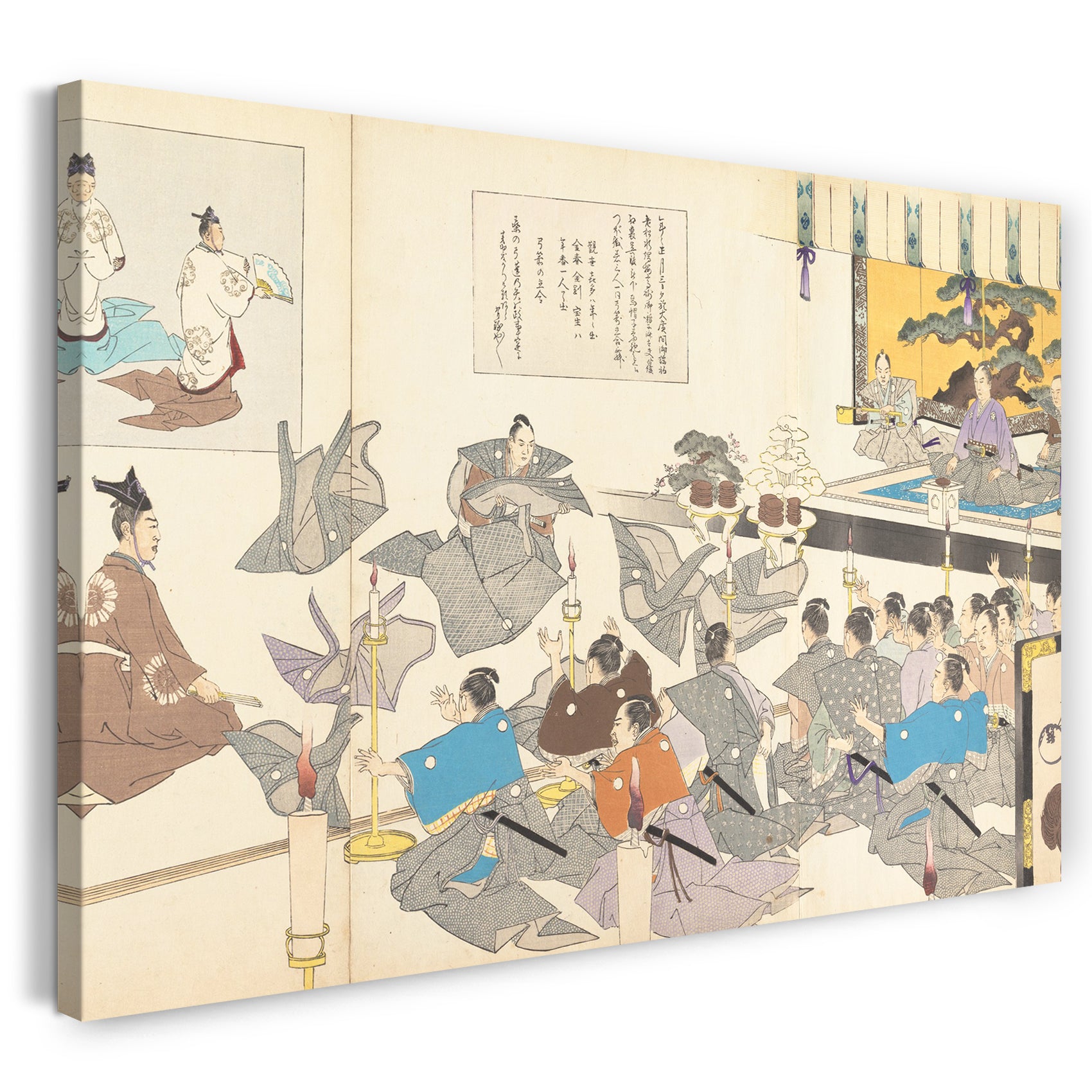 Leinwandbild Yōshū - Chiyoda Castle (Männer-Album)