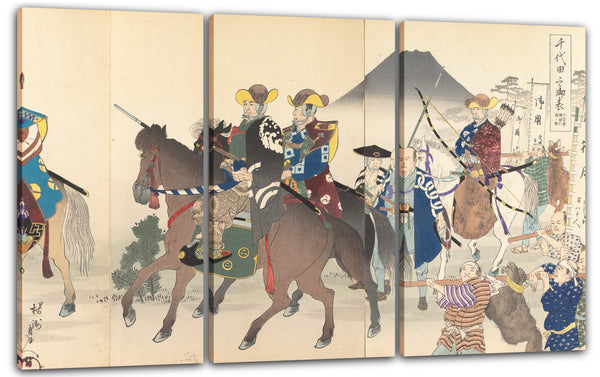 Leinwandbild Yōshū - Chiyoda Castle (Männer-Album)