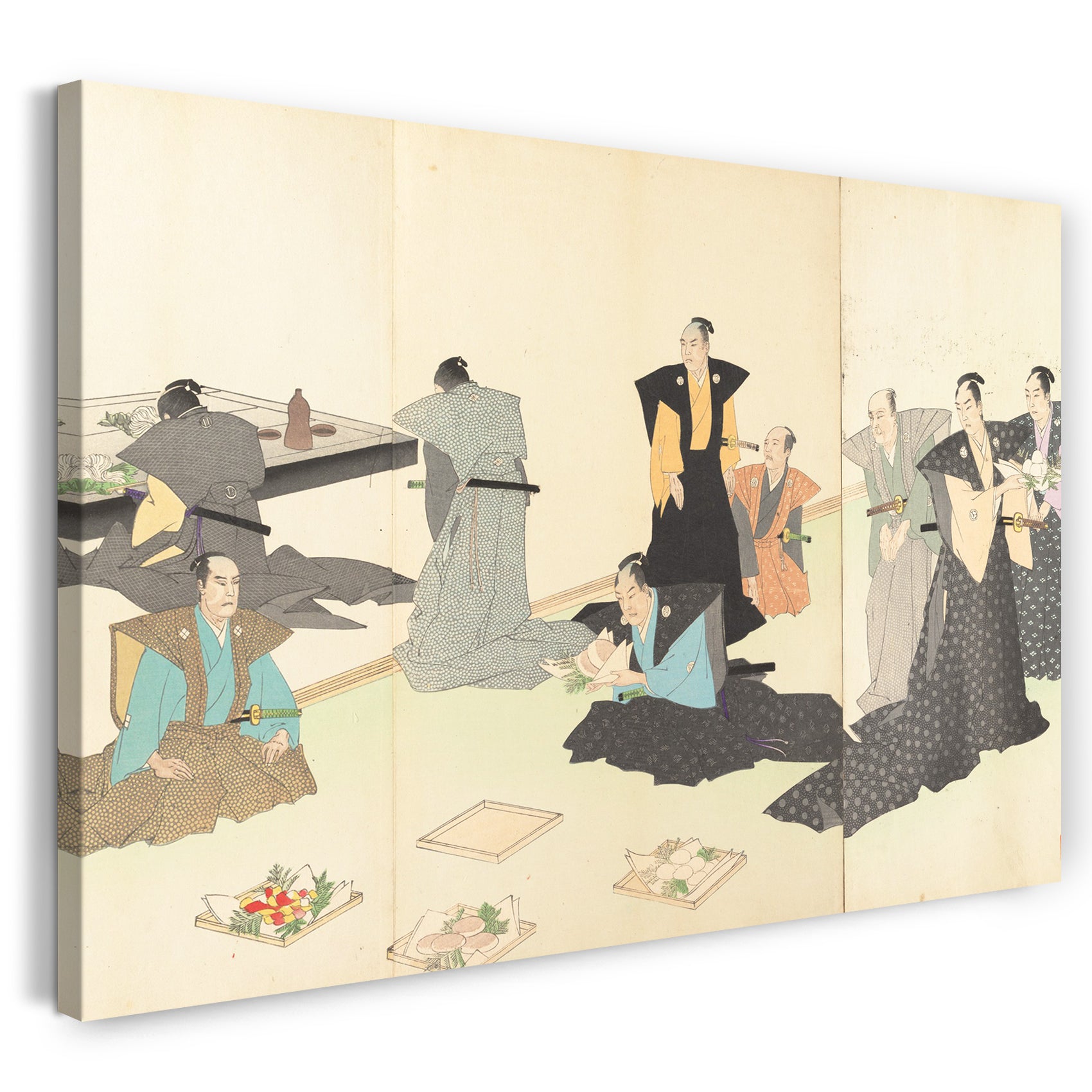 Leinwandbild Yōshū - Chiyoda Castle (Männer-Album)